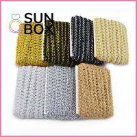 SUN BOX 5m/lot ถักเปีย งานแต่งงาน เส้นโค้ง เครื่องประดับเสื้อผ้า ผ้า เย็บผ้า ริบบิ้น ตัดแต่งลูกไม้