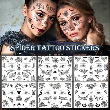 Halloween Temporary Tattoos 2022 Shop Spider Temporary Tattoo With Great Discounts And Prices Online Aug 2022 Lazada Philippines