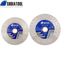 SHDIATOOL Diamond Cutting Disc 4.5/5" Triangle Double Sided Grinding Wheel Circular Saw Blade Ceramic Edge Tile Porcelain Marble