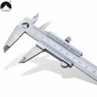 Vernier Caliper 0-150200300Mm 11000in ไมโครมิเตอร์นิ้วเมตริกโลหะ Caliper สแตนเลสเลื่อน Gauge เครื่องมือวัด