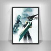 Final Fantasy 7สร้างโปสเตอร์ศิลปะเกมโปสเตอร์ผ้าใบพิมพ์ภาพฝาผนังตกแต่งบ้าน (ไร้กรอบ)