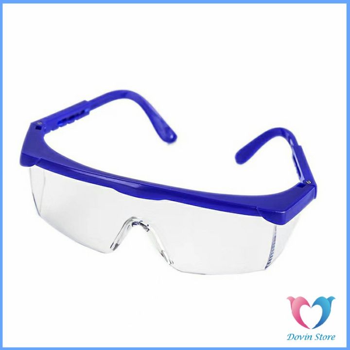 dovin-แว่นขี่มอเตอร์ไซค์-กันลม-กันฝุ่น-แว่นตากันสะเก็ดหิน-แว่นตานิรภัย-แว่นตากันลมสวมทับแว่นสายตาได้-glasses