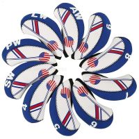 Golf club sets American flag g olf irons g roup pole sets 10 sets of pole number cap sets protective sleeves J.LINDEBERG DESCENTE PEARLY GATES ANEW FootJoyˉ MALBON Uniqlo