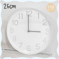 IKEAอิเกีย wall clock นาฬิกาอิเกีย นาฬิกาแขวนผนัง นาฬิกา ขนาด 25 ซม. สีขาว