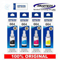 ⭐4.9  พิเศษ  หมึกเติม Epson 664 Bk C M Y แไม่มีกล่อง ของแท้ L110/ 120/ 200/ 210/ 220/ 300/ 310/ 350/ 355/ 360/ 365/ 380 BK/C/M/Y หมึกพิมพ์คุณภาพสูง โทนเนอร์ที่ดี หมึกพิมพ์แท้ โทนเนอร์สีสวย