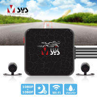 SYS vsys C6L อัพเกรด D6RL WiFi รถจักรยานยนต์กล้องคู่1080จุด Night Vision สกูตเตอร์ DVR รถจักรยานยนต์ Dash CAM กล่องดำ