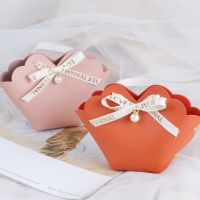 5/10pcs Pu Leather Gift Bags Wedding Favours for Guest Mini Children Candy Box Party Distributions Bag Chuseok Gift Wrapping Gift Wrapping  Bags