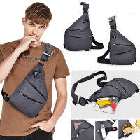 Man Travel Portable Pocket Shoulder Bag Waterproof Personal