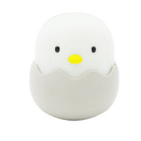 Children Night Light for Kids Soft Silicone USB Rechargeable Bedroom Decor Gift Chick Contact Night Lamp