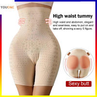 【YOUONE】High Quality Control Hip Lift Bodysuit Slim Fit Bodysuit Plus Size Fitness Yoga Exercise