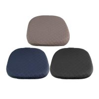 【CW】 Stretch Office Cushion Cover Protector Washable with Elastic Band Reusable Wrinkle Resistance Durable Fabric