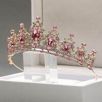 【hot】✖✻⊙  Itacazzo Bridal Headwear with a Pink-Colour Elf Tiaras