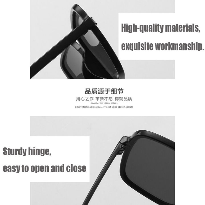 แฟชั่นแฟชั่นใหม่แว่นกันแดดกรอบใหญ่ข้าวเล็บแว่นกันแดดแว่นกันแดดหญิงแนวโน้ม