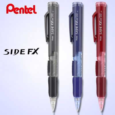 3Pcs/Lot Japan Pentel Mechanical Pencil PD255 Side Pressing Pencil 0.5Mm Automatic Pencils Japanese Stationery