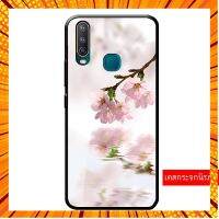 เคส vivo Y15 2020 เคสกระจกนิรภัย Y19 Y11 2019 วีโว่ เคสนุ่มขอบเต็มtpu กระจกเงา case glassบุคลิกภาพบัวจิตรกรรม&amp;-&amp;*-&amp;-&amp; กรณีสินค้ามีสี ไซท์ เบอร์รบกวนลุกค้าทักมาสอบถามหรือเเจ้งที่เเชทก่อนสั่งสินค้าด้วยนะคะ