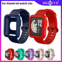 For Xiaomi Mi Watch Lite Smart Watch Silicone Strap Soft silicone Protector Case Replacement Sport Bracelet Wristband for Redmi Watch Band