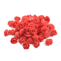 50Pcs Roses Artificial Flower for Wedding Party Decoration DIY Valentines Day Gift Creative Office Bedroom Desk Decor Gifts