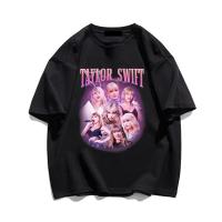 เสื้อยืดโอเวอร์ไซส์【Mindnights】Fashion Oversized T Shirt For Women Taylor Album Swift Print Unisex Graphic T-Shirt Hot Sale Hip Hop Y2k Tops Tees XS-4XL-5XL-6XL S-5XL