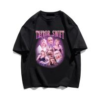 【แฟชั่นแขนสั้นผ้าฝ้าย】 【Mindnights】Fashion Oversized T Shirt For Women Taylor Album Swift Print Unisex Graphic T-Shirt Hot Sale Hip Hop Y2k Tops Tees