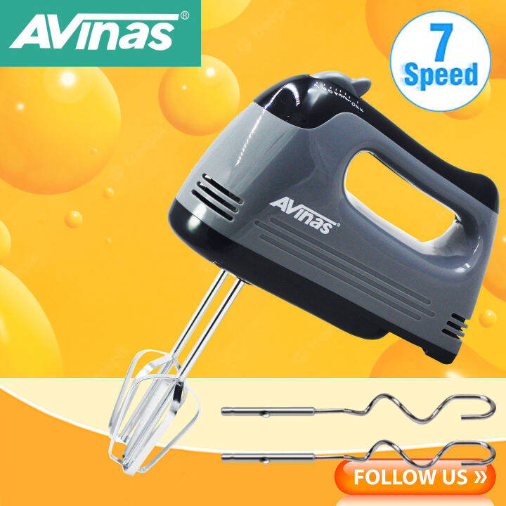 AVINAS AV133 7 Speed Electric Hand Held Mixer (ADAPTOR NOT INCLUDED