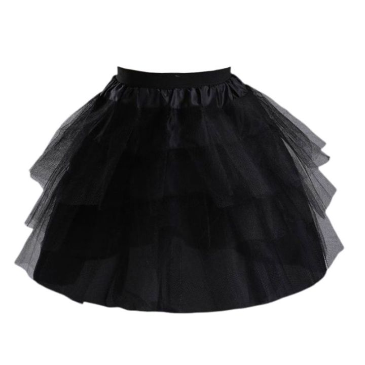 Cosplay Maid Wear Lolita Pettiskirt Short no Hoops Petticoat Girls ...