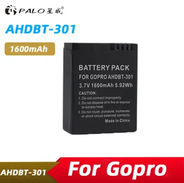 BATTERIE pour GOPRO HERO 3 - AHDBT-201 AHDBT-301 AHDBT-302