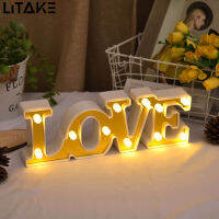 LITAKE หลอดไฟรูปหัวใจ Led เซอร์ไพรส์ไฟกลางคืนสำหรับแฟนสาวของตกแต่งงานแต่งงานอุปกรณ์ปาร์ตี้สำหรับการตกแต่งวันวาเลนไทน์