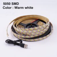 【☸2023 New☸】 na07037036036666 Luckyled 5V แถบ Usb ไฟด้านหลังทีวีไฟ Led แถบกันน้ำ5050 Smd เทป Rgb ยnดหยุ่นกับรีโมท24key 3key การควบคุม Wifi