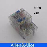 1pn 25a 230V ~ 50Hz/60Hz กระแสไฟตกค้างที่เหลือเบรกเกอร์ป้องกันการรั่วซึม Rcbo