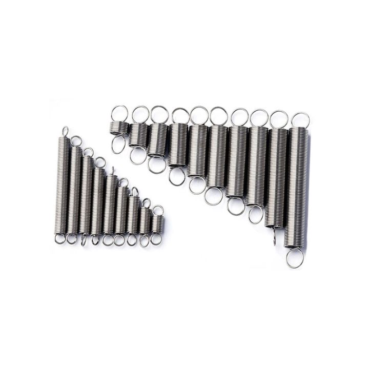 10pcs-wire-diameter-0-3mm-304-stainless-steel-round-hook-small-tension-extension-spring-outer-dia-3mm-4mm-5mm-length-10-60mm-spine-supporters