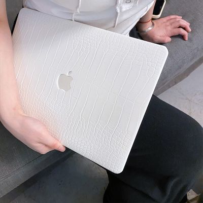 เคสแล็ปท็อปลายหนังจระเข้,สำหรับ Macbook Air 2020 M1 2021 13นิ้ว Retina 13 Touch Bar A2337 A2338 A2251 A2289 A1932เคสป้องกันผิวฟรีอุปกรณ์เสริมฝาครอบคีย์บอร์ดTH