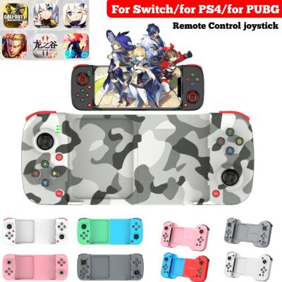 ✇﹉ D3 Type-C Telescopic Mobile Phone Gamepad Bluetooth 5.0 Game Controller Joystick for PUBG for IOS/Android for NS SWITCH/PS3/PS4