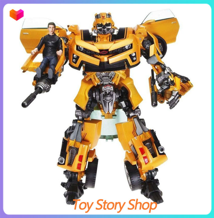 ของเล่นโมเดลภาพยนตร์-bumblebee-ทรานส์ฟอร์มเมอร์ส-โมเดลของเล่น-abs-เปลี่ยนรูปได้สำหรับเด็กผู้ชายขนาด20ซม-จำนวน1ชิ้น