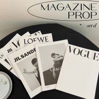 [คุณภาพดี]Magazine prop ( SET D ) พรอพถ่ายรูป พรอพถ่ายสินค้า ของแต่งบ้านมินิมอล