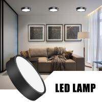 1PC LED Flush Mount โคมไฟเพดาน LED Down Panel Light Downlight Surface 51015W ติดตั้ง Ultra-Thin R3W7