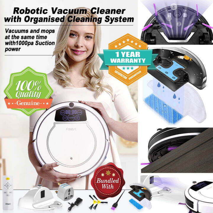 HIGH SUCTION POWER, VACUUM AND MOP SYSTEM FMART E550W (S) Organised