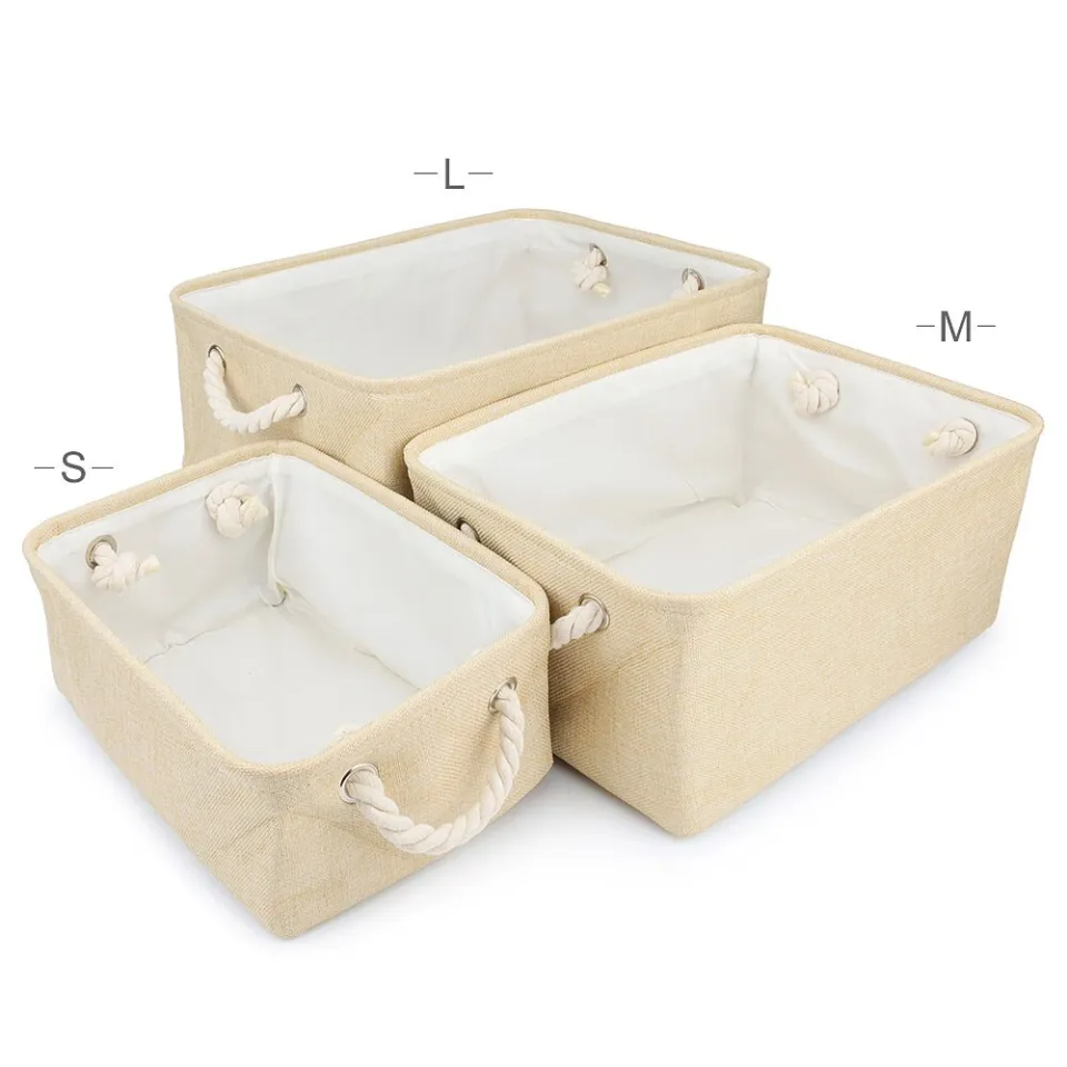 Dog Personalized Pet Toy Storage Box Basket For Clothes with