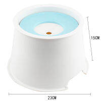 【cw】 Supplies Three Generations Mouth Wet-Proof Floating Bowl Water Fountain Height Increasing Dog Drinking Bowl Cat Water Dispenser Dropshipping !