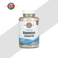 KAL, High Absorption Magnesium Glycinate 350, 160 VegCaps