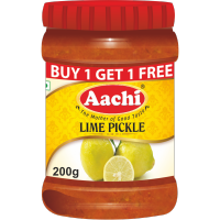 Aachi Lime Pickle 200g (Buy 1 Get 1 Free) มะนาวดอง ( ซื้อ 1 แถม 1)