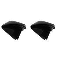 2X 1K8837879 5KD837879 Front Left Door Handle Lock Cylinder Cover for Golf 6 Passat Sharan Skoda Superb Seat Black