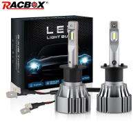 H1 Mini Auto LED Headlight Bulbs Automotive CSP Led Light for Car 2.0 2.5 inch Projector Lenses Retrofit 6000K White 12V