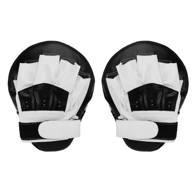 Boxing Leather Punch Focus Mitts,Target Training Hand Pads for Karate, Muay Thai Kick, Sparring, Dojo, Martial Arts