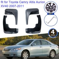 Mud Flaps for Toyota Camry Altis Aurion XV40 2007 2008 2009 2010 2011 Splash MudGuards Front Wheel Fender Guard Car Accessories