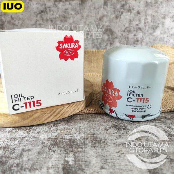Filter Oli Kijang Super 5k Grand 7k Bensin Saringan Oli SAKURA C1115