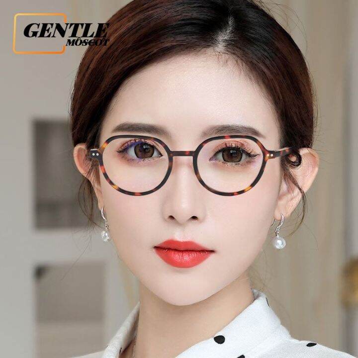 (GENTLE MOSCOT) New Fashion Polygon Small Frame Reading Glasses HD