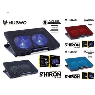 NUBWO พัดลมระบายความร้อนโน๊ตบุ๊ค14 -15 notebook cooler รุ่น NF211