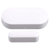 【LZ】ↂ┅✽  Wireless Door/Window Contact White Battery Powered 433MHz GSM Magnetic Sensor W3JD