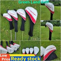 2023 NEW for❅❂ TLM Aero Burner Series Golf Club Cover Wood Headcover For Driver Fairway Hybrid 1 3 5 UT Cover With Rotating number plate Waterproof Leather Protector Golf Accessories