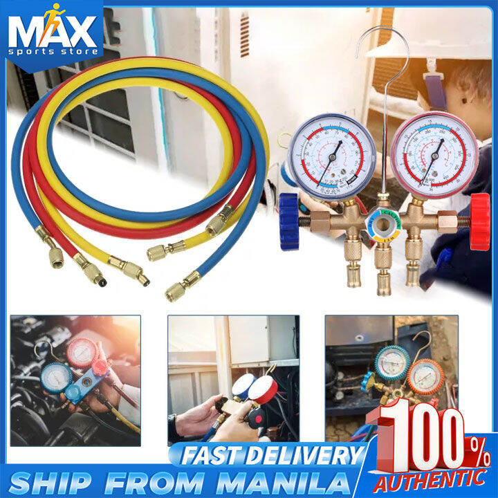 R134A Aircon Manifold Gauge Freon Pressure Gauge AC Refrigerant